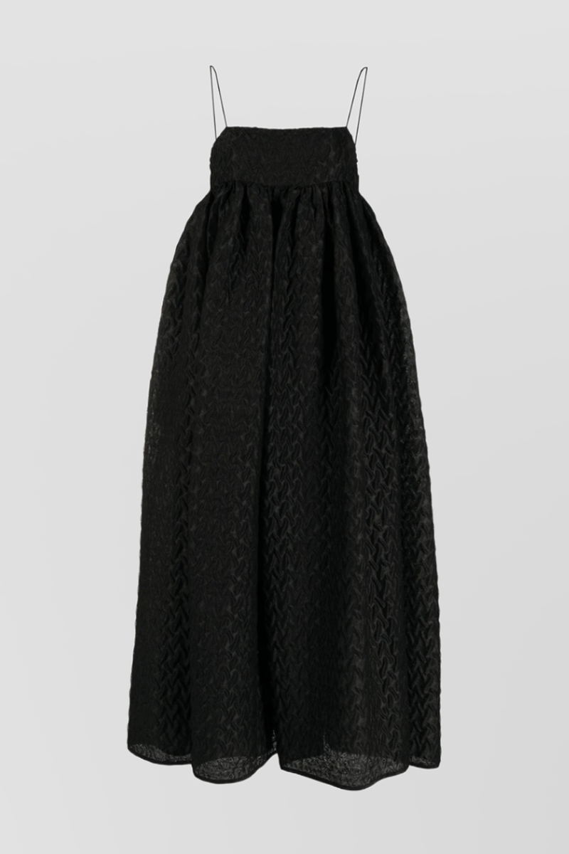 Cecilie Bahnsen - Voluminous strap midi dress