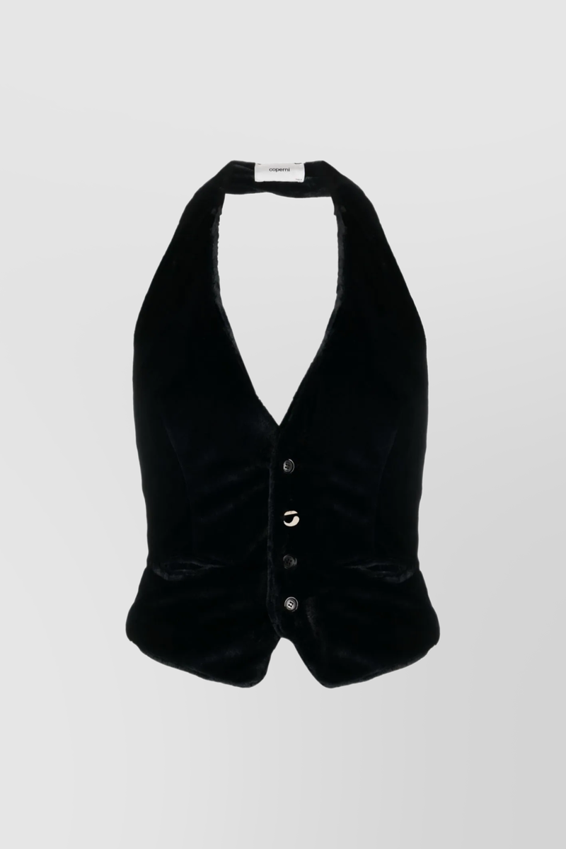 Coperni - Fine striped tailored sleeveless vest