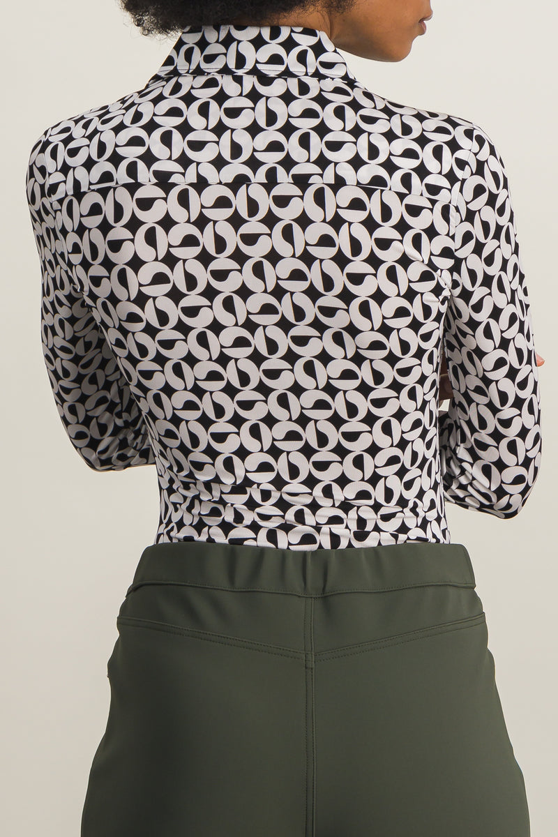 Coperni - Jersey stretch monogram bodysuit