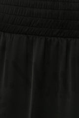 Panelled satin logo-grid boxing shorts