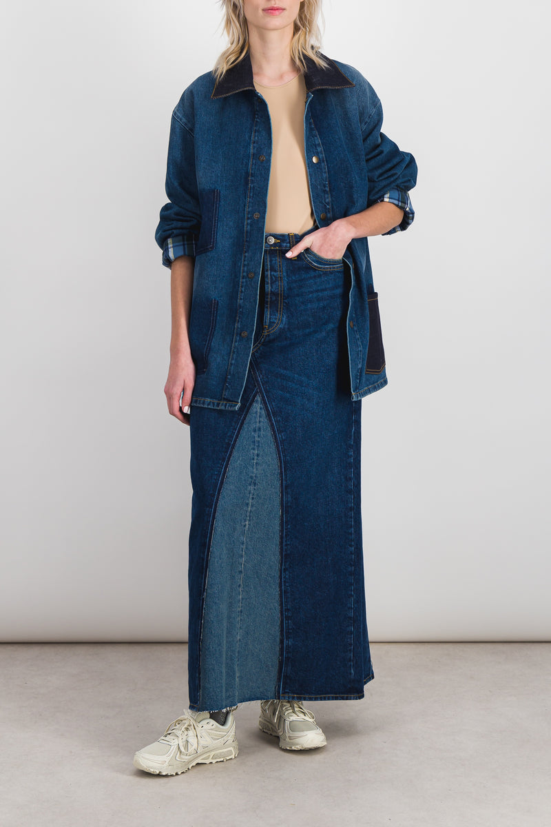 Maison Margiela - Combo denim boxy jacket