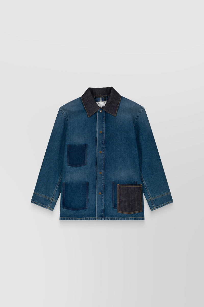 Maison Margiela - Combo denim boxy jacket
