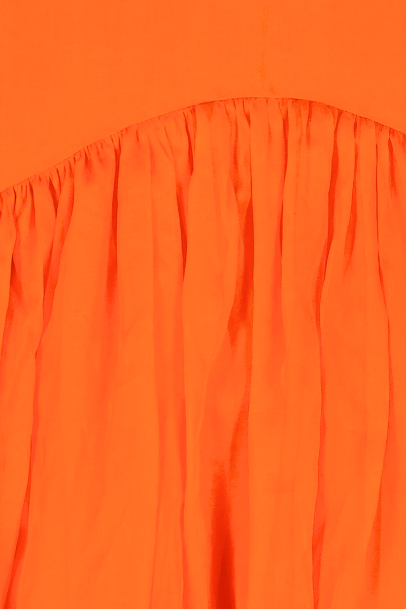 Cecilie Bahnsen - Asymmetric organdie open back midi dress